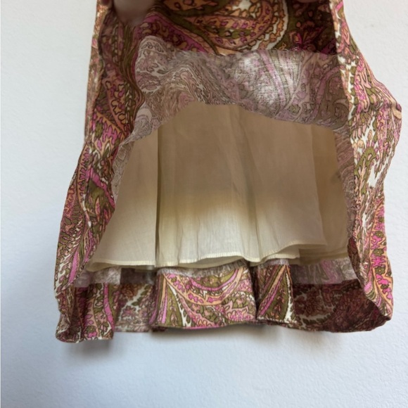 NWT ZIMMERMAN Brighton Ruffle-Neck Dress sherbet 4 - Picture 8 of 13